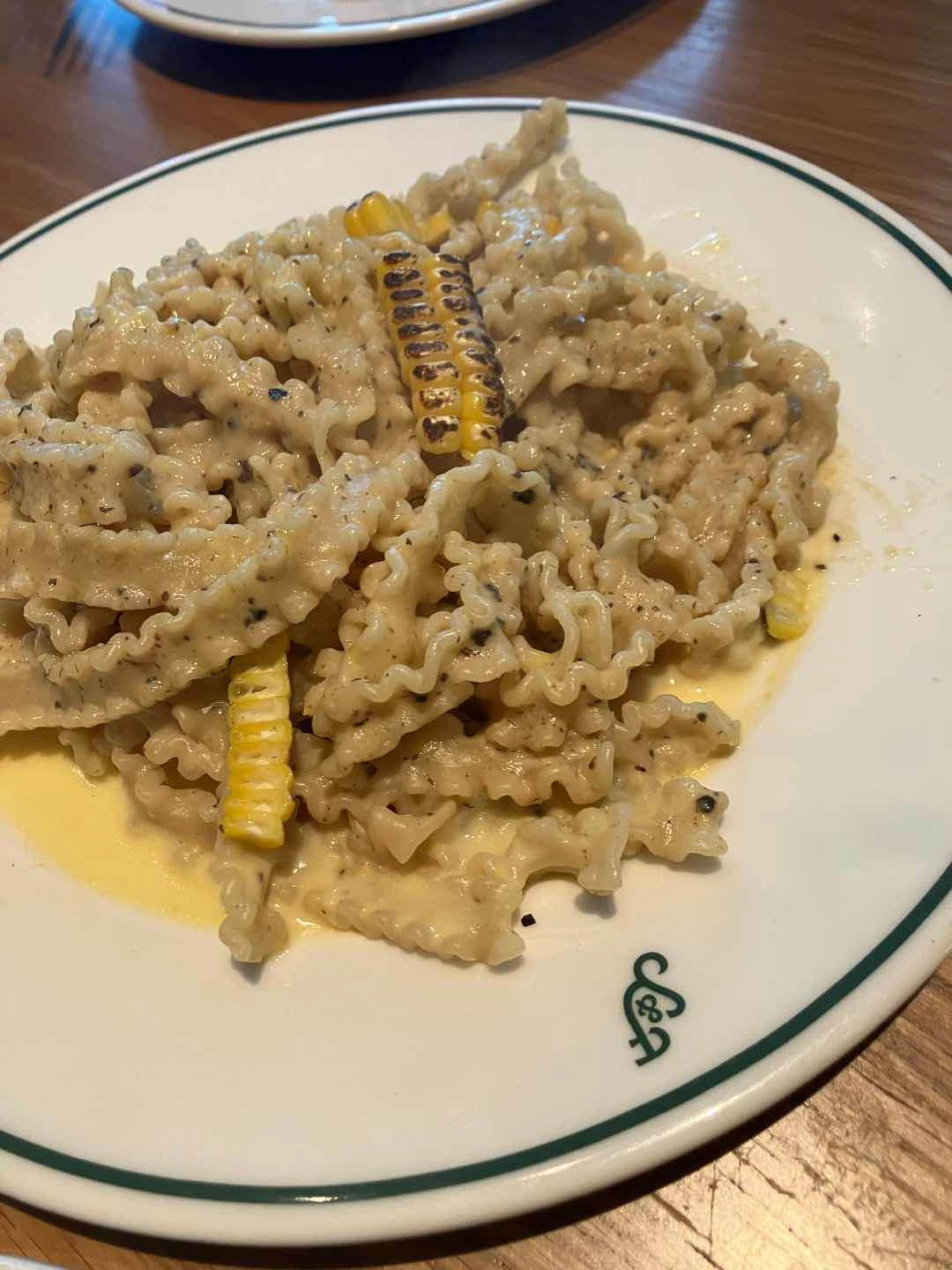 Truffle Pasta (Noodle too Thick but was good overall)