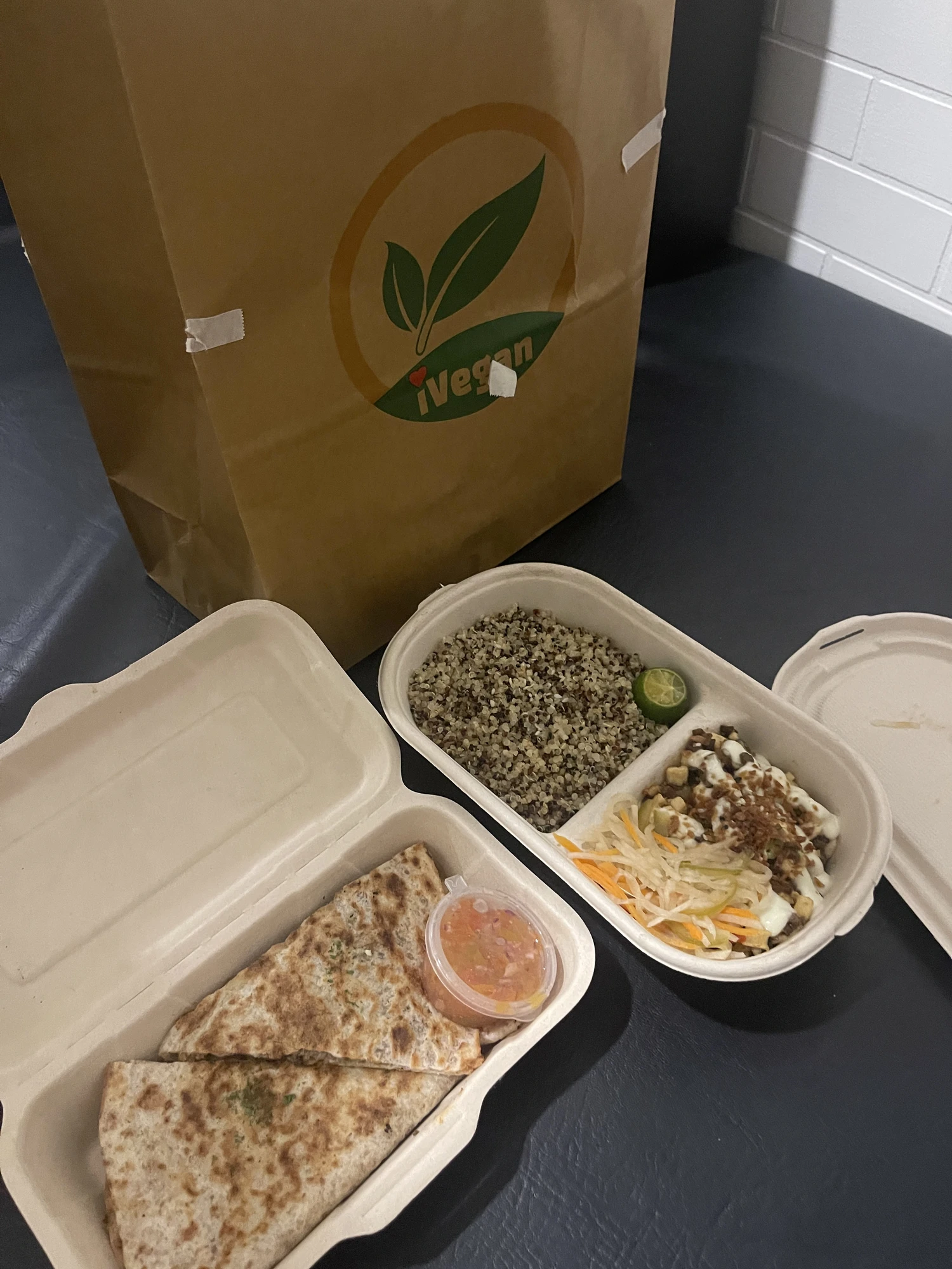 Quesadilla & Wholesome Sisig
