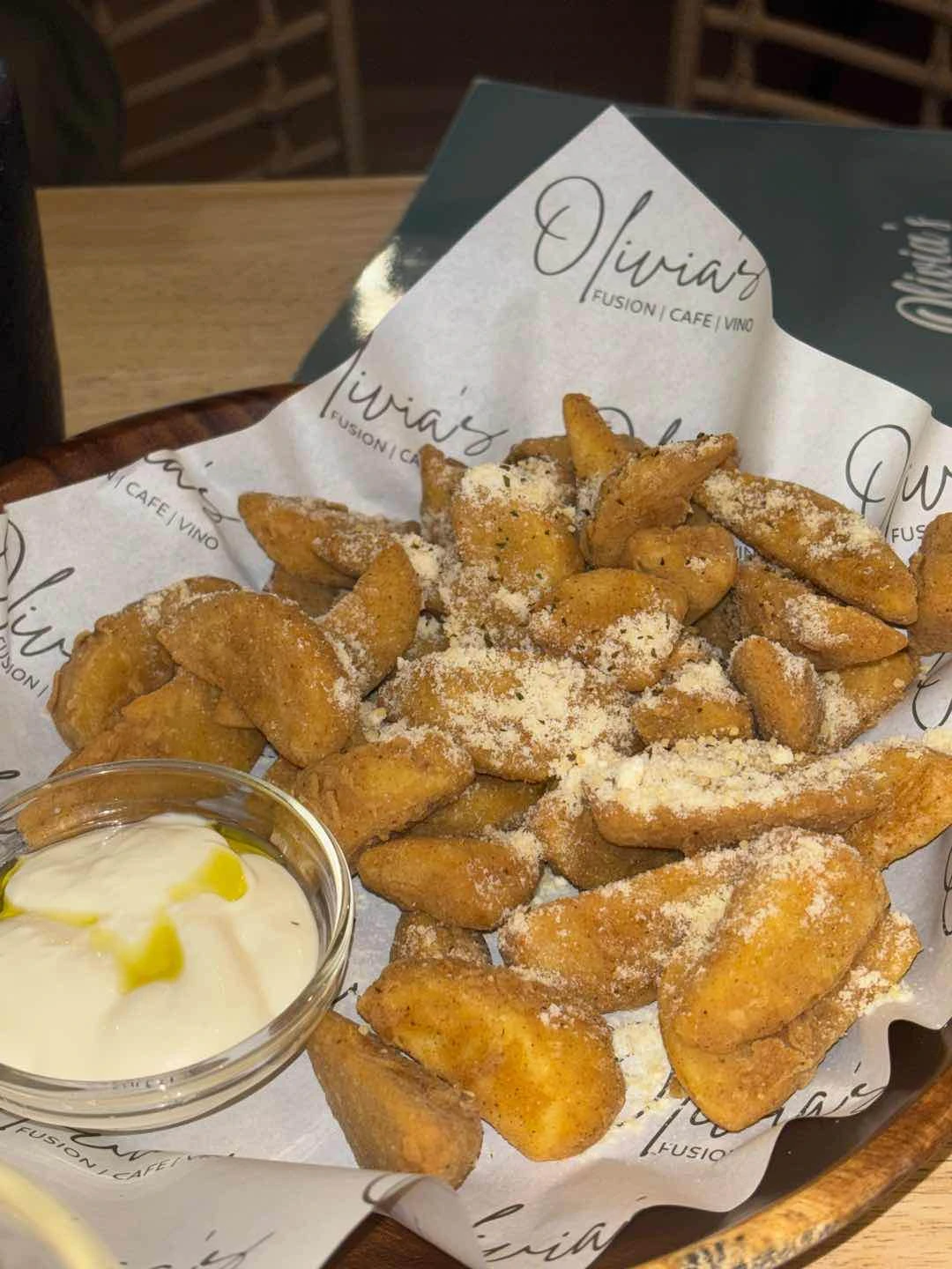 Garlic Parmesan Wedges