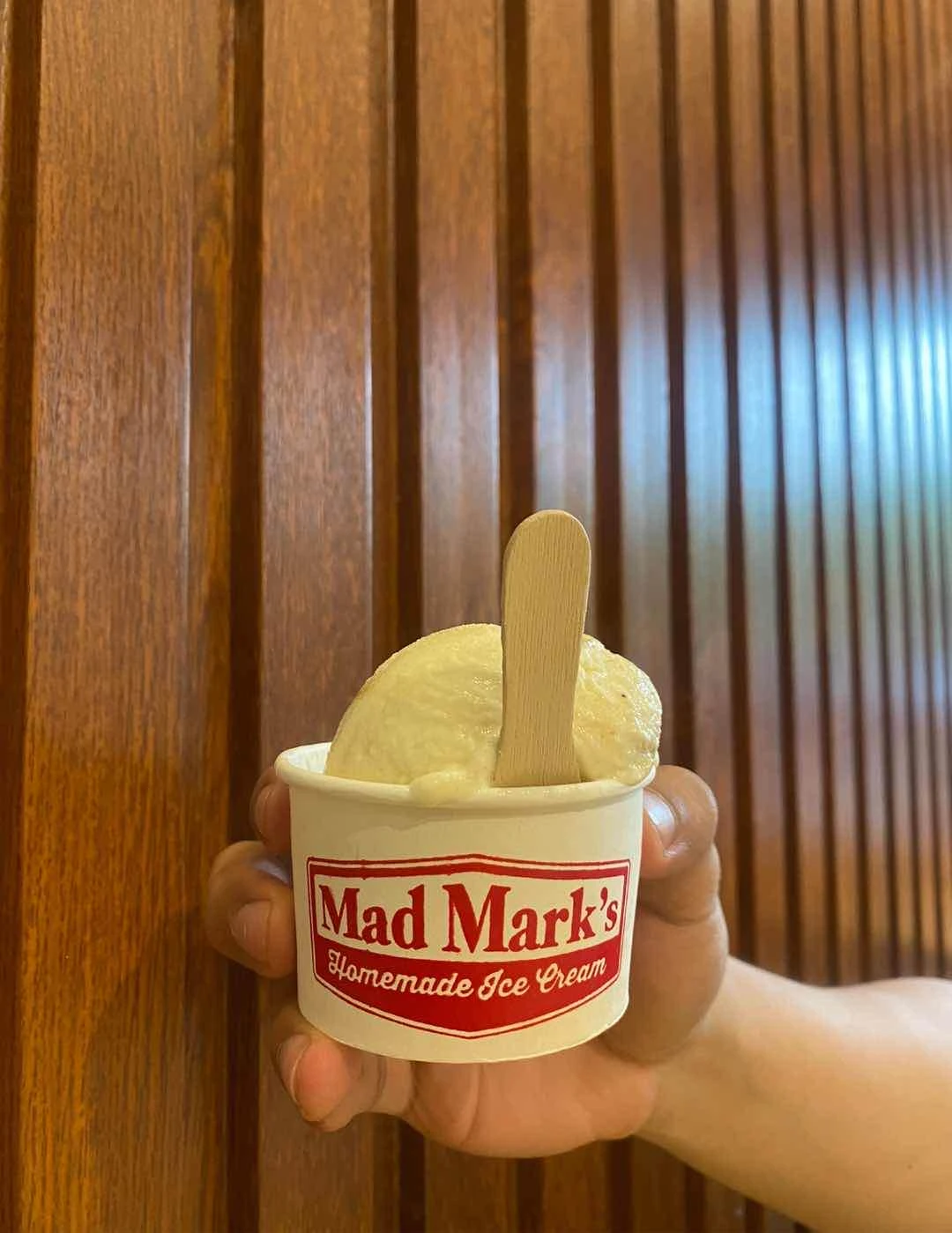 One scoop of solid dessert!