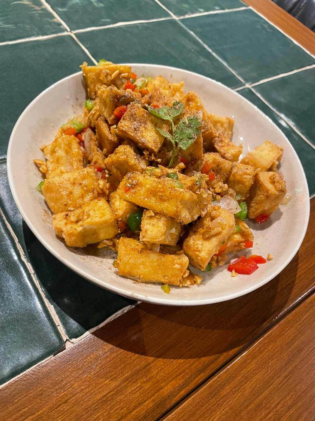 salt and pepper tofu