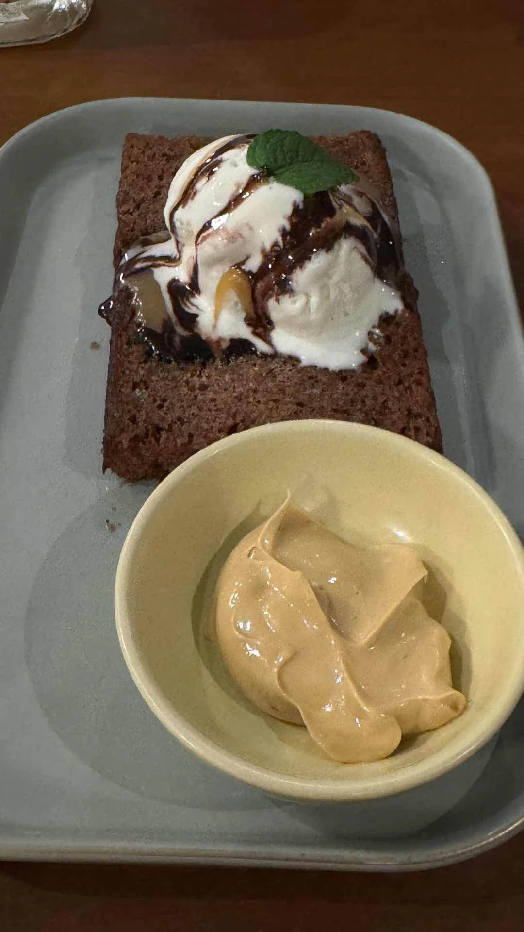 banana bread ala mode w brown butter UGH LUVETTE