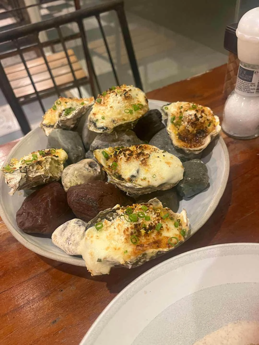 Baked Oyster with Bone Marrow