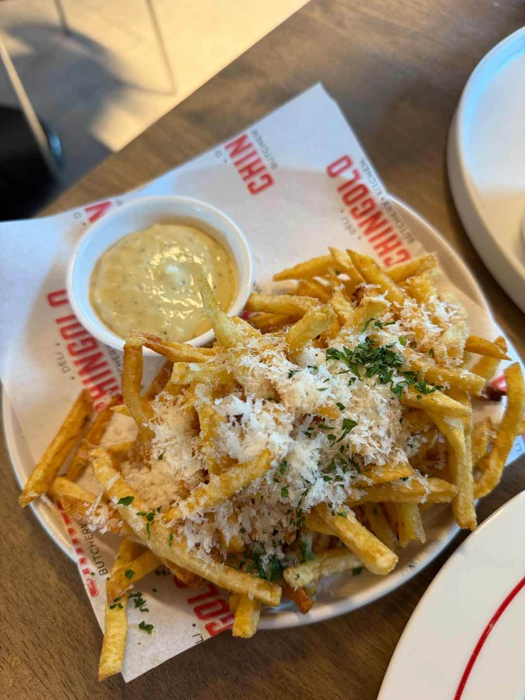 parmesan fries