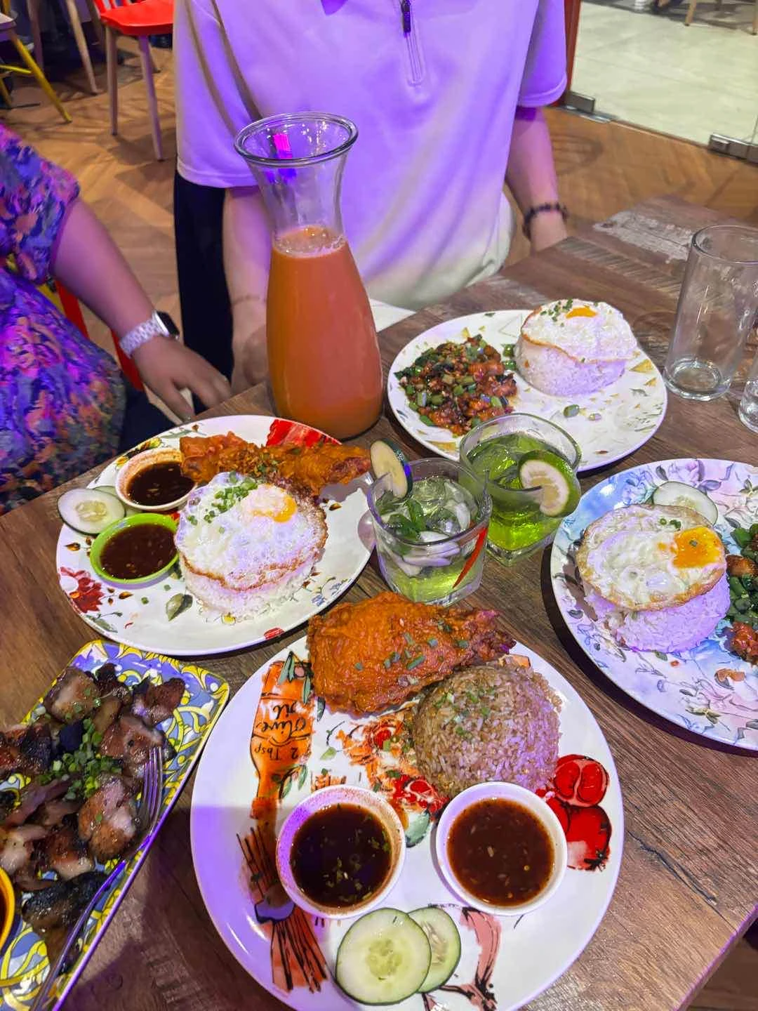 Our spread of Khao Khai