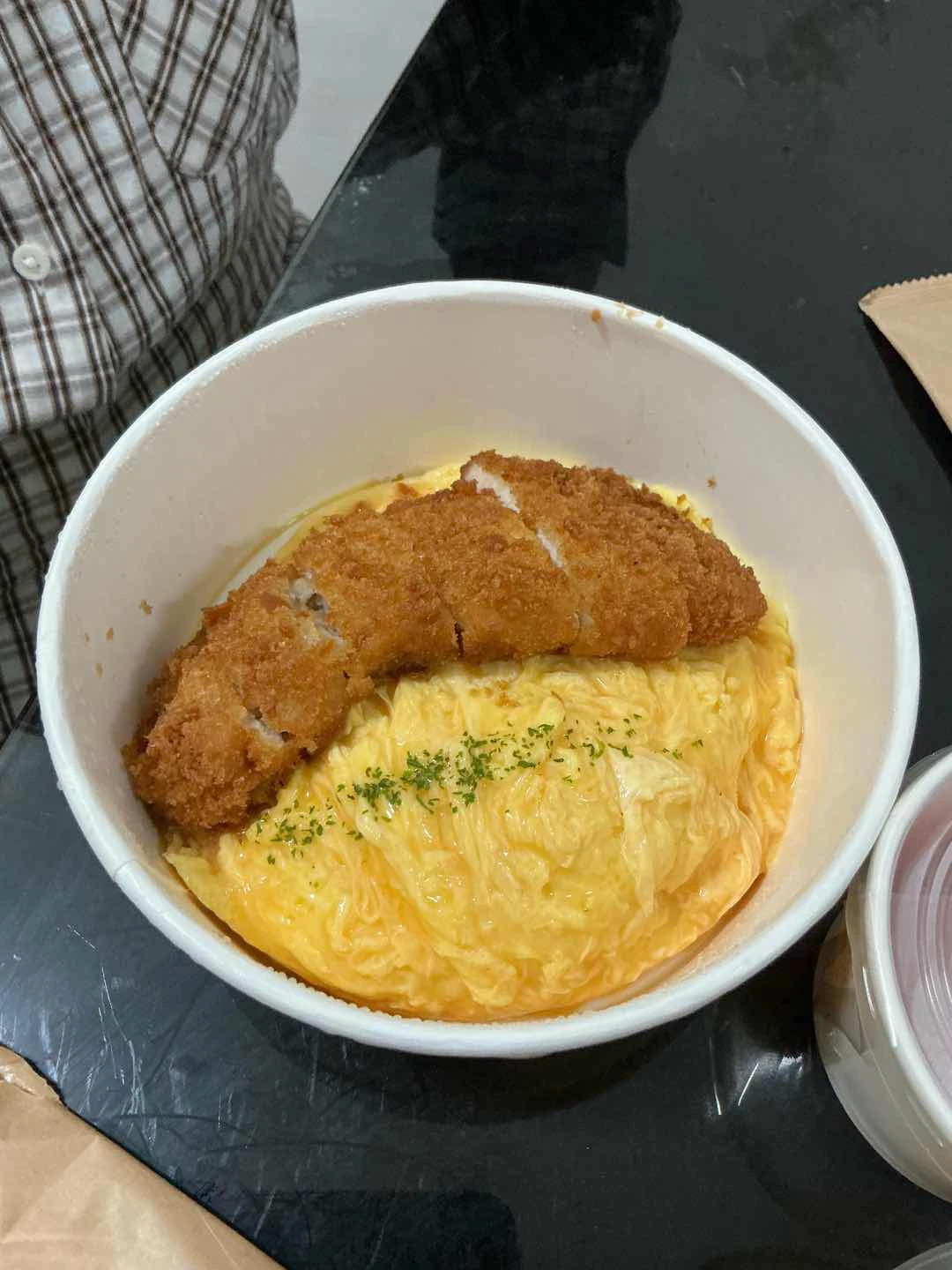 Pork Cutlet with Egg