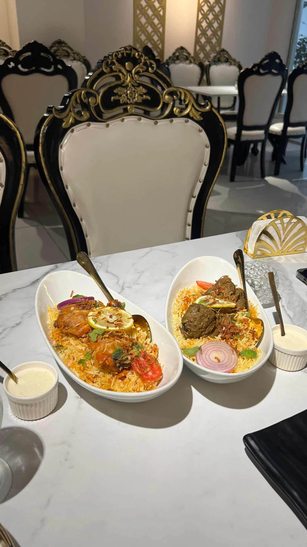 KARACHI BEEF BIRYANI & CHICKEN DUM BIRYANI