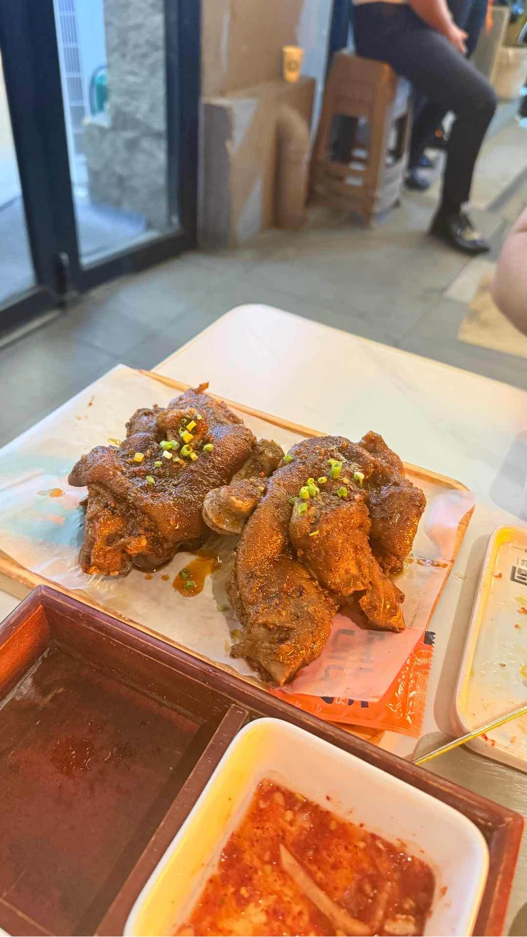 Pork trotters