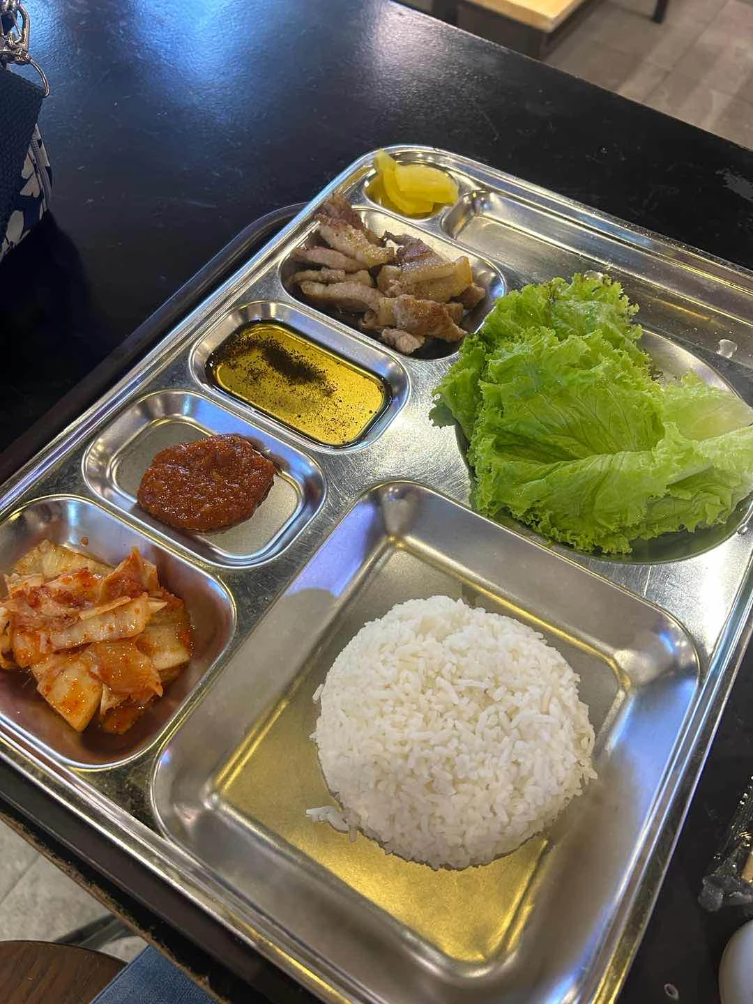 Samgyeopsal set