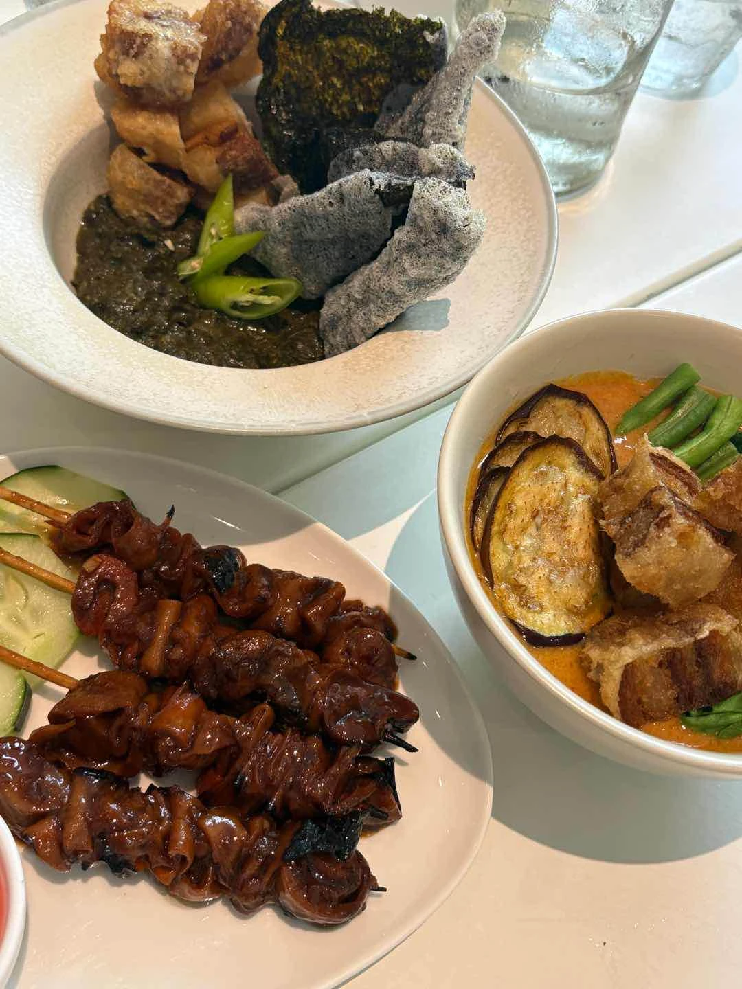 Vegan Laing, Kare-Kare, Isaw of Cosmic Molito