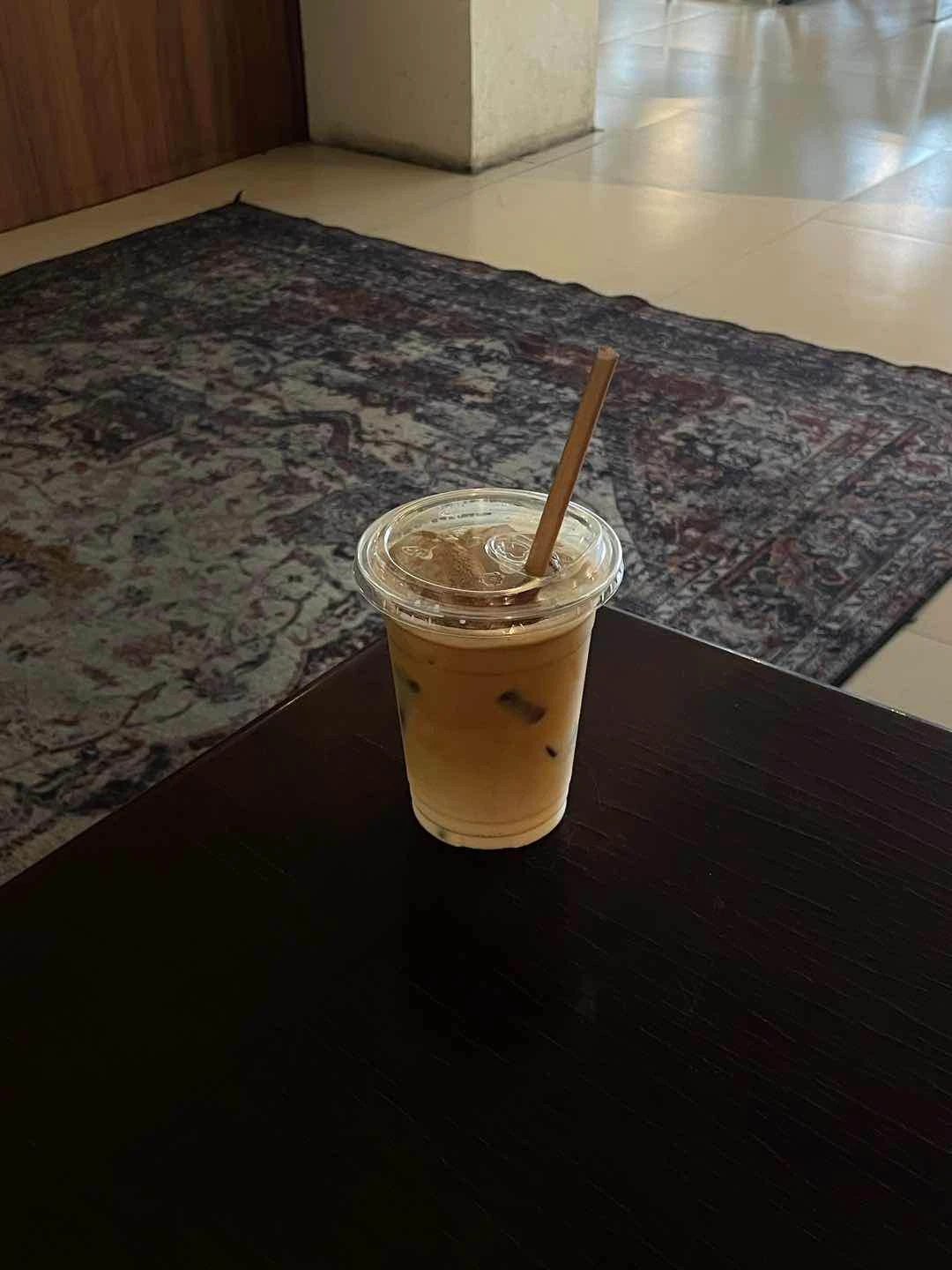 Horchata Coffee Latte of Elsewhere Cafe