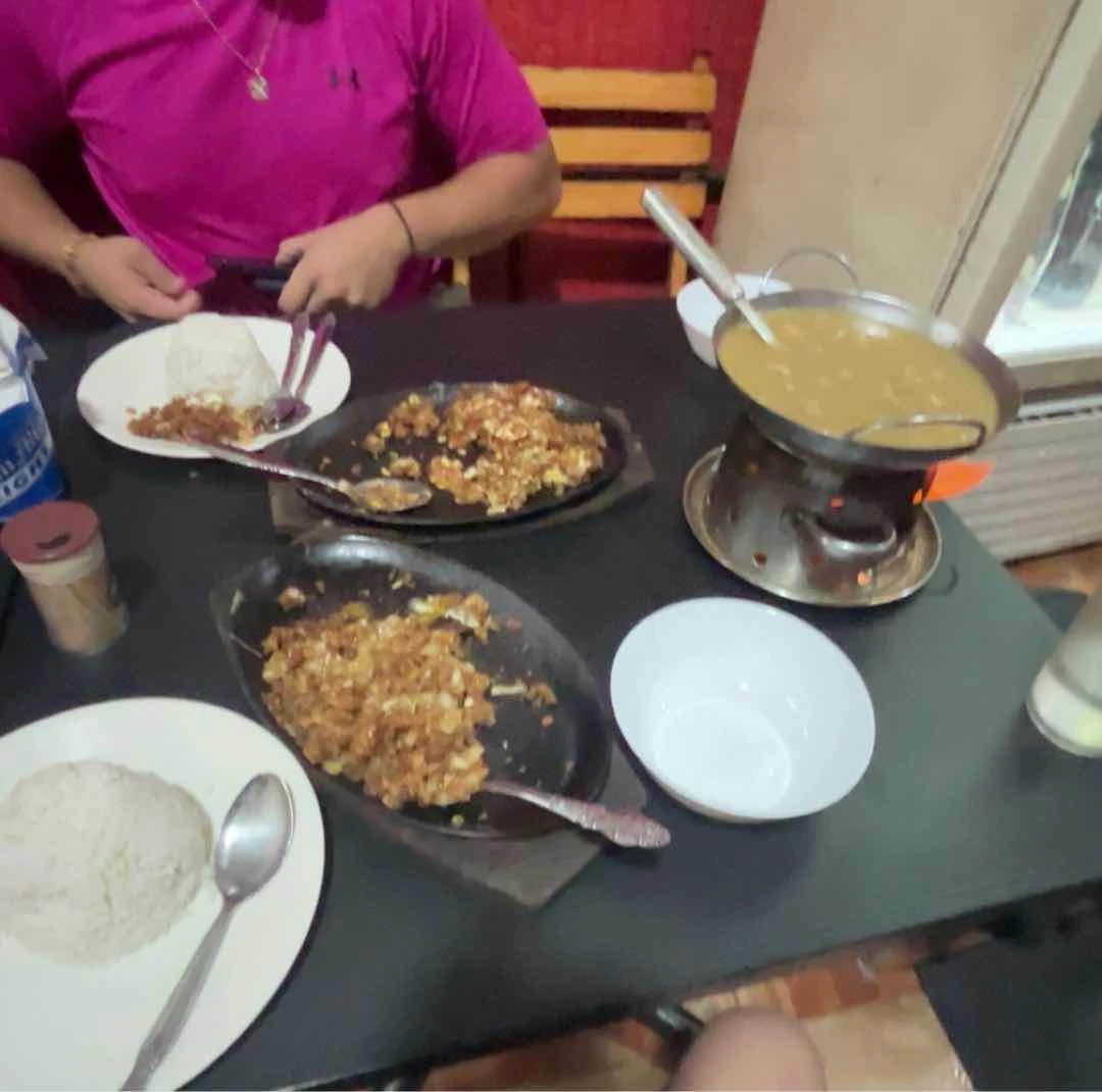 sisig & papaitan