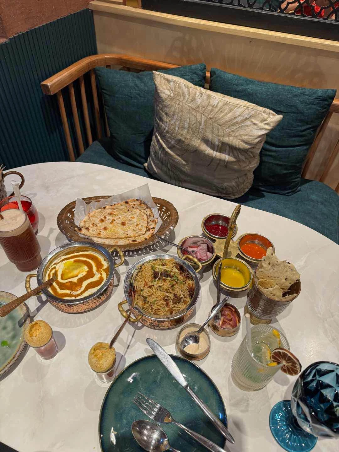 Murgh makhni, mutton biryani of Swagat at Rada