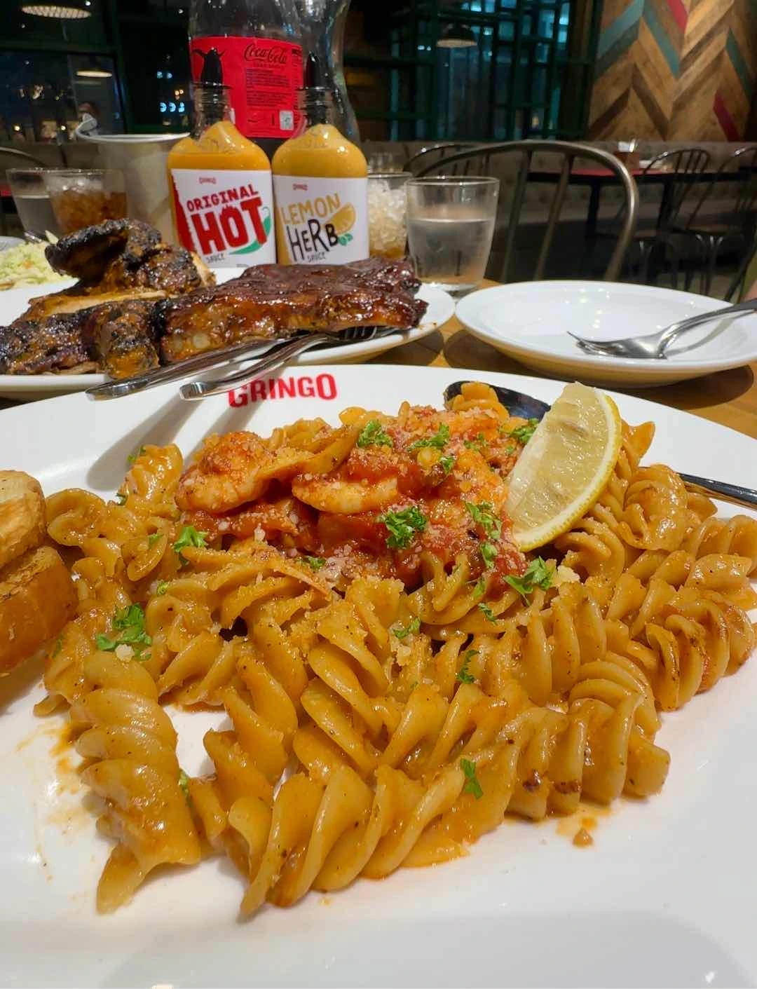 Shrimp Bisque Pasta