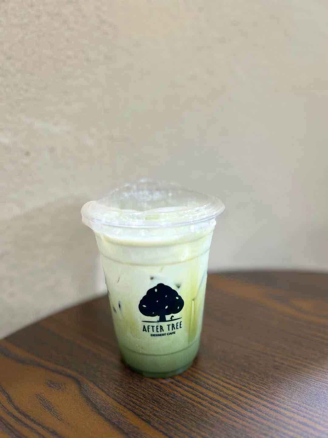 Iced Matcha Latte  of After Tree Dessert Cafe
