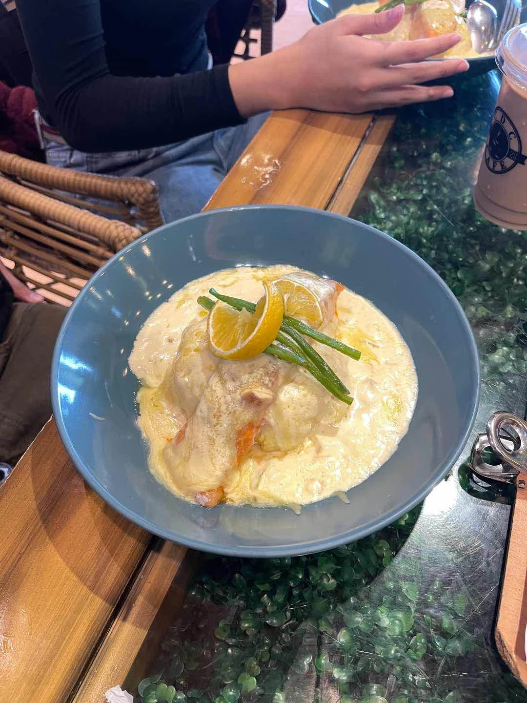 creamy salmon