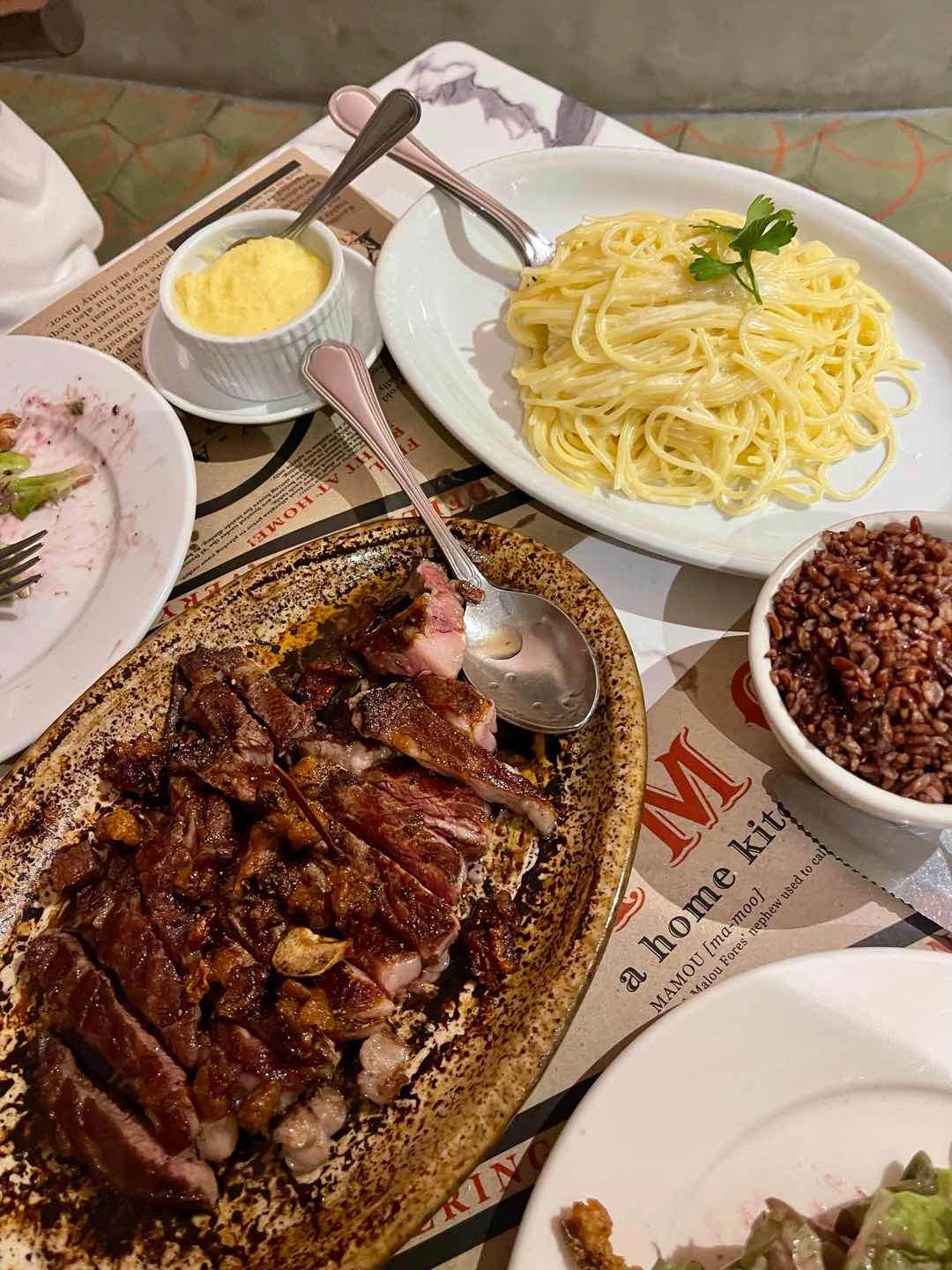Lorenzo's Truffle Cream and Angus Ribeye Steak Single