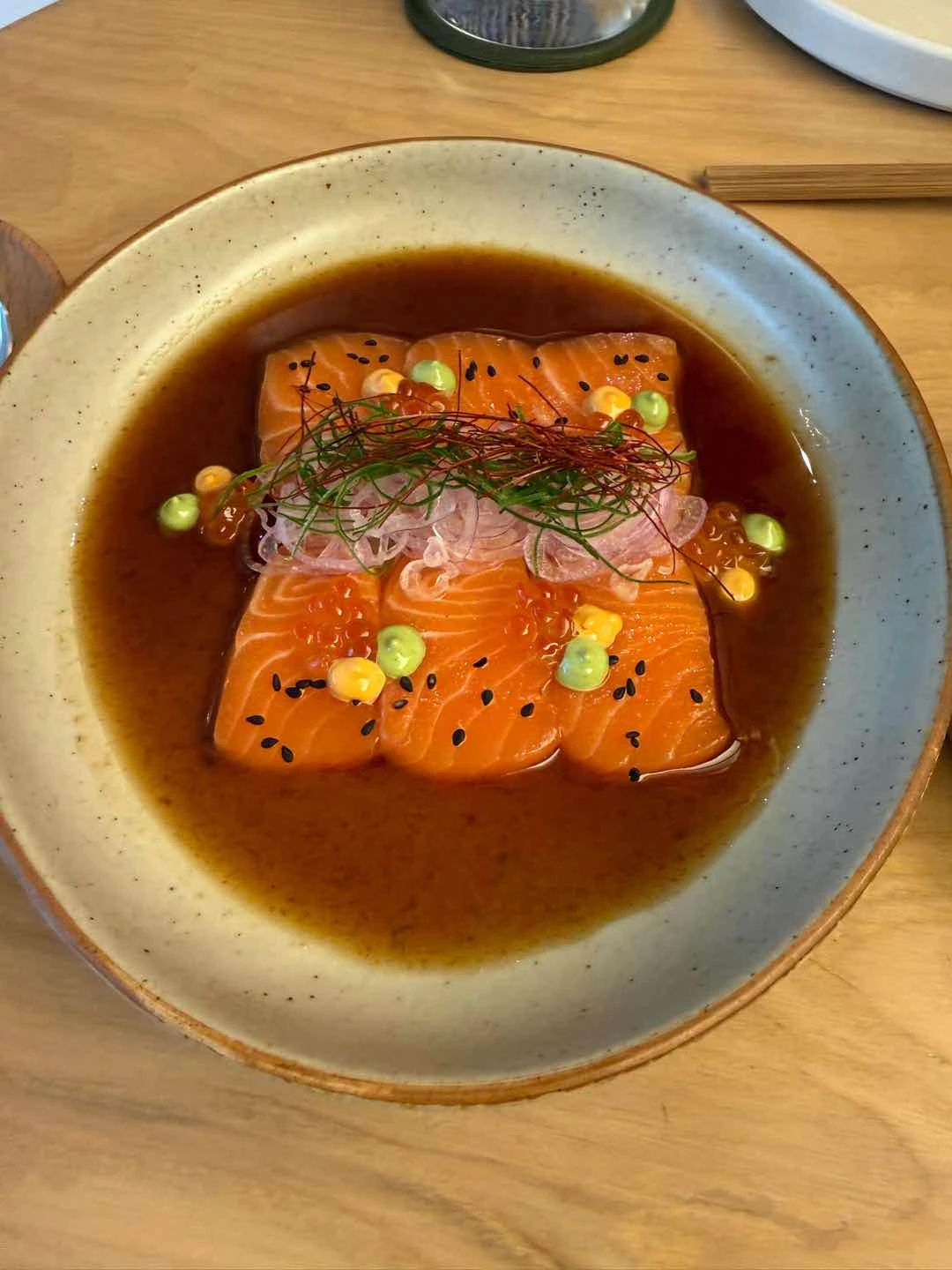 Salmon Crudo