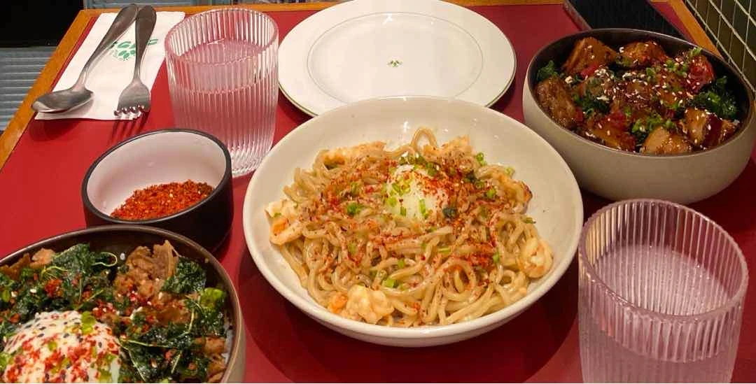 Chashudon, Gyudon, and Chilimansi