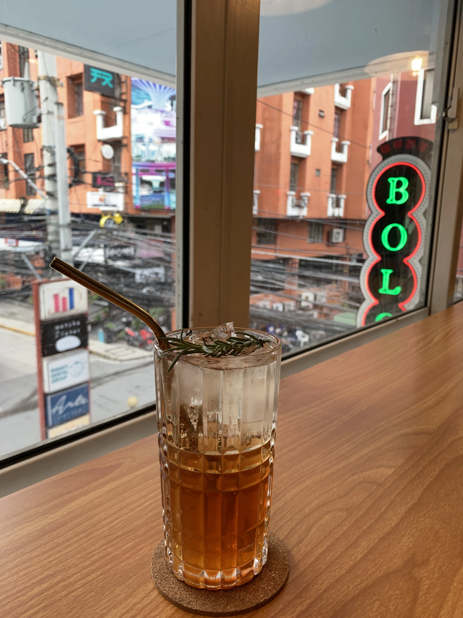 Iced Passion Fruit Black Tea of Bolo Coffee Club