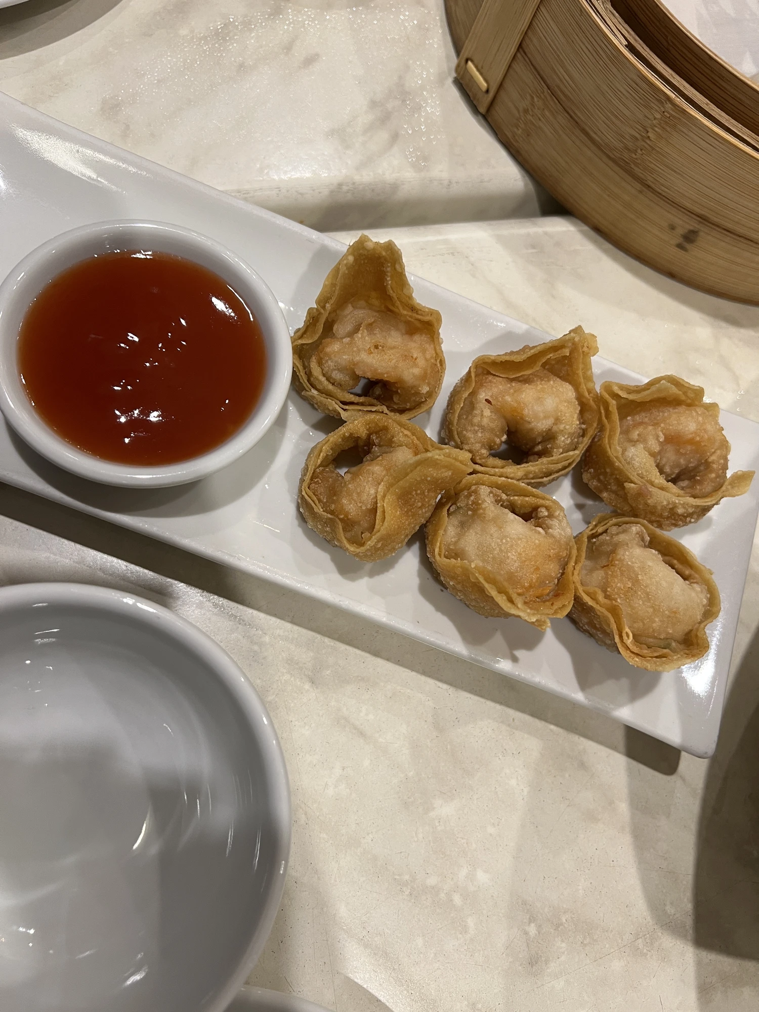 Pork and shrimp wonton
