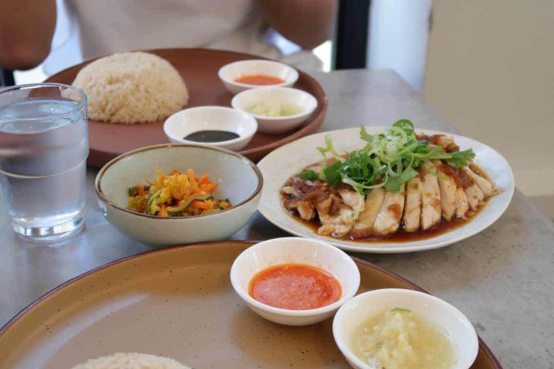 hainanese chicken (?) iirc