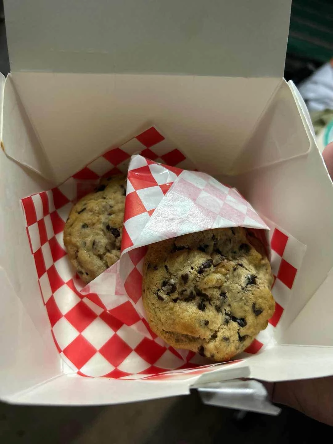 Ordered more cookies