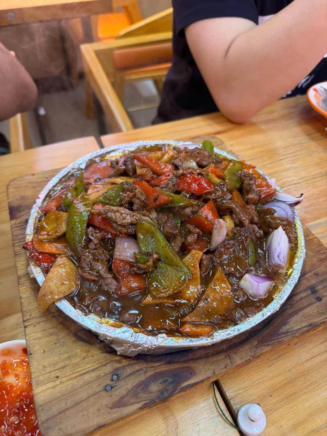 Black pepper beef (?)