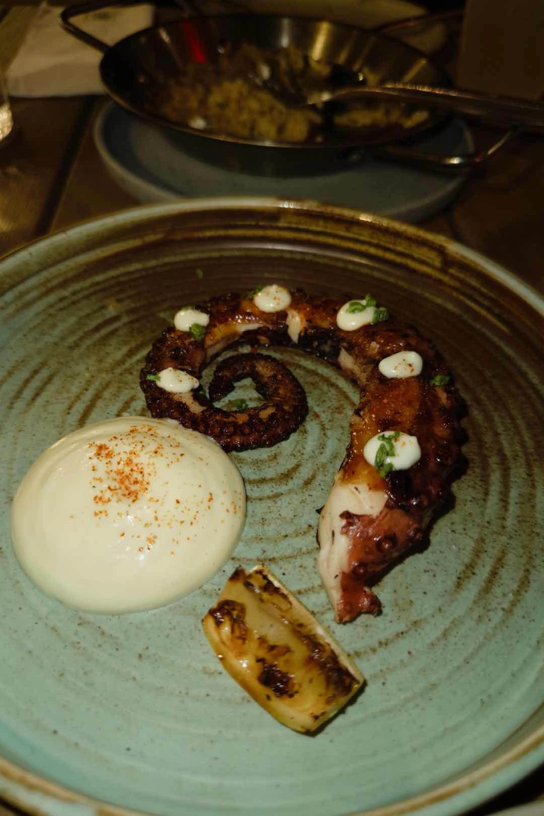 pulpo a la plancha