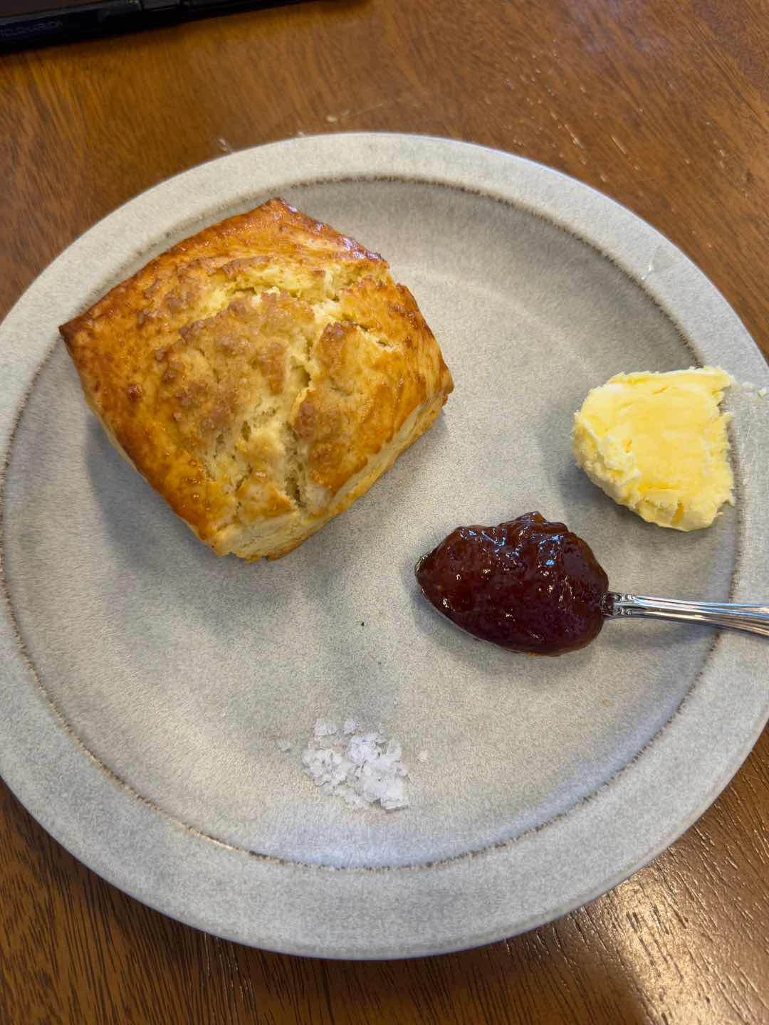 Scones with jam & Butter