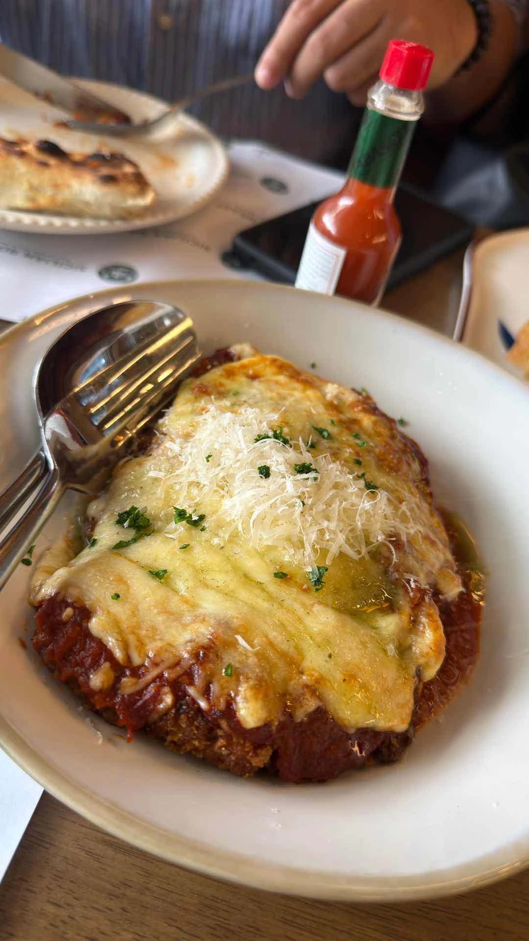 Chicken parmigiana