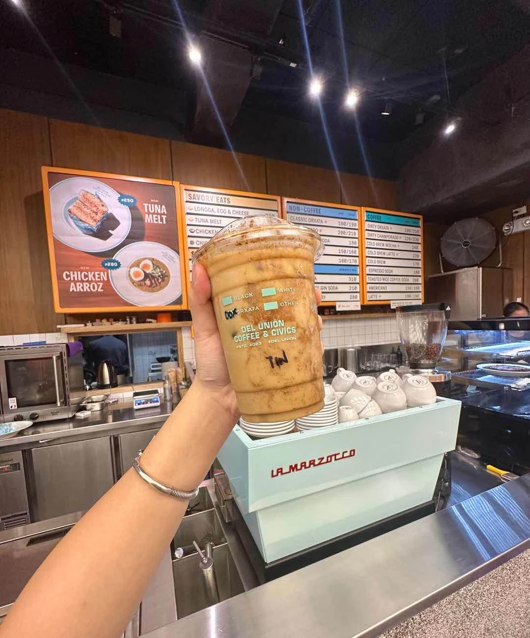 Dirty Horchata of Del Union Coffee & Civics
