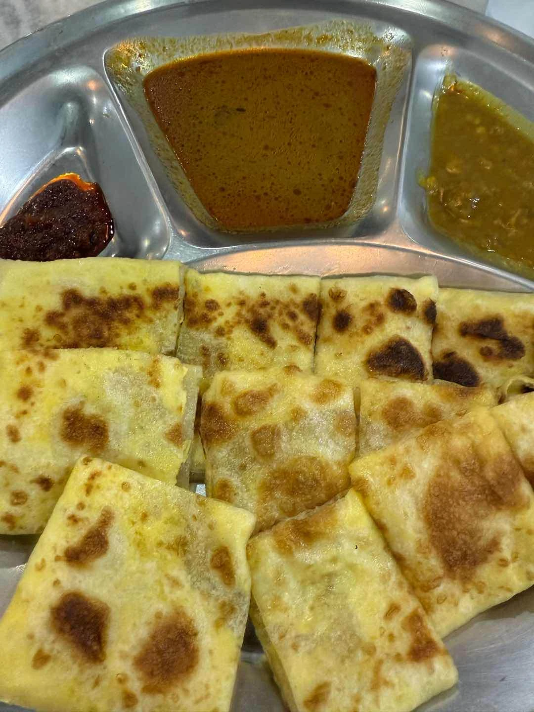 One of may comfort food.. roti telur of Mamak Kopitiam