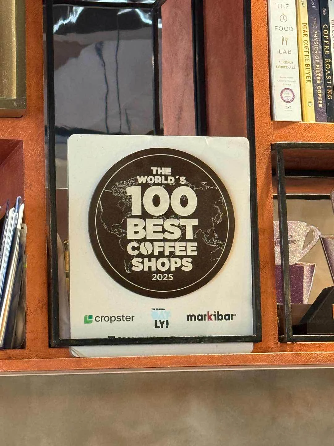 Included in the top 100 world’s best coffee