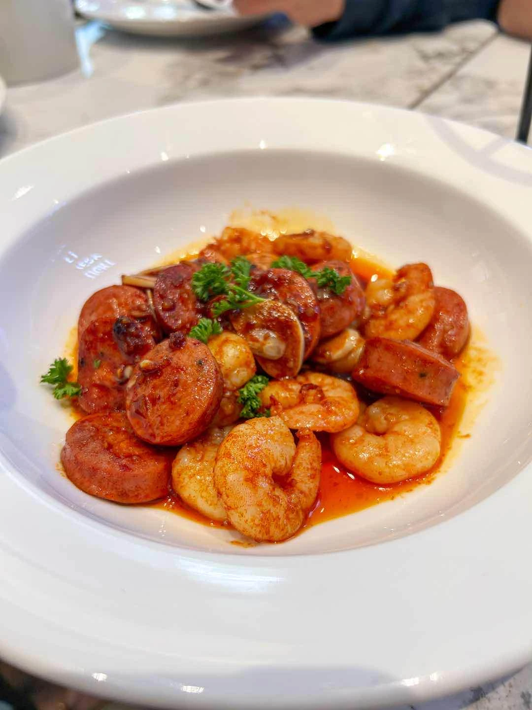 Shrimp and Italian Sausage