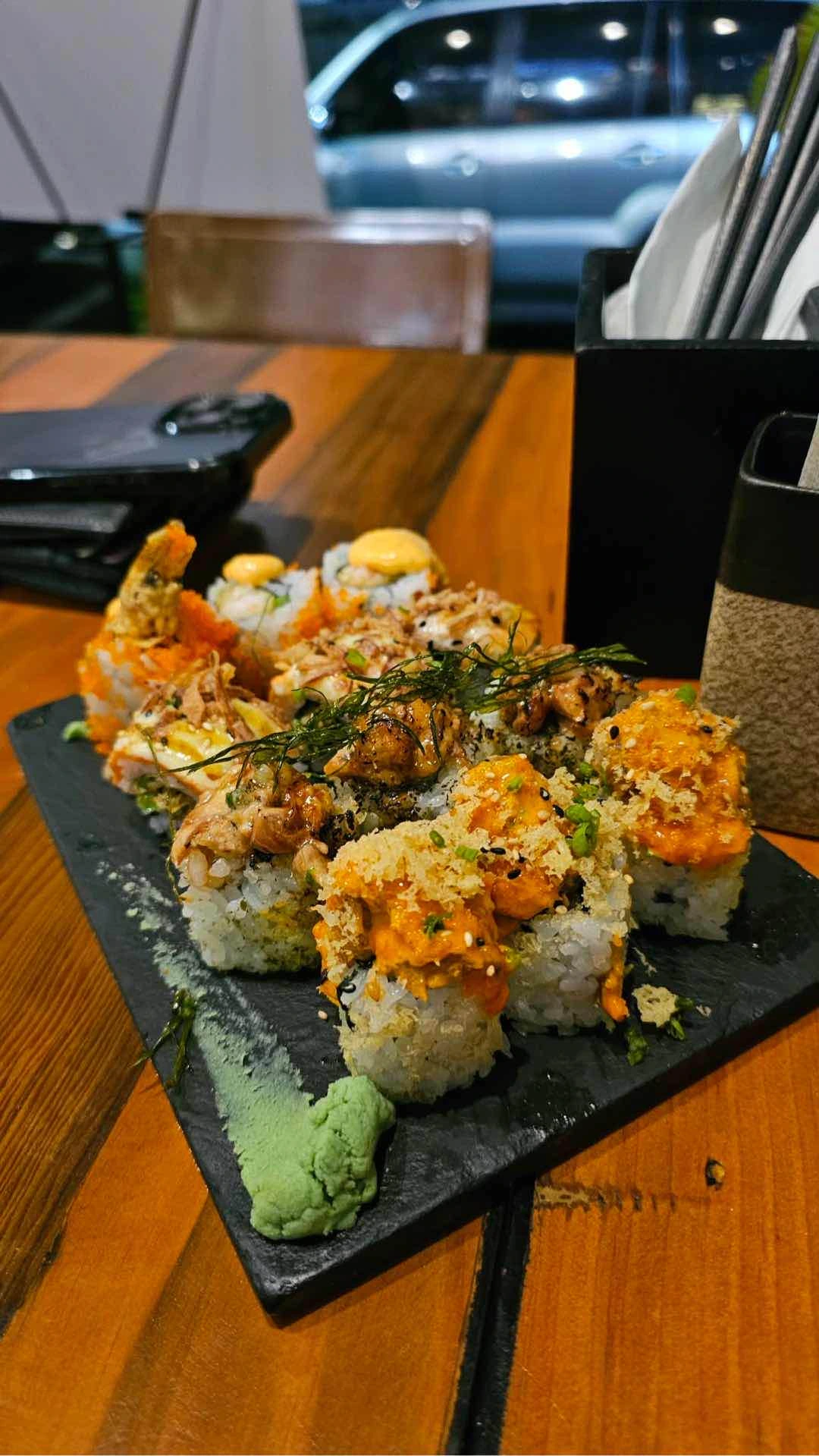 Sushi platter