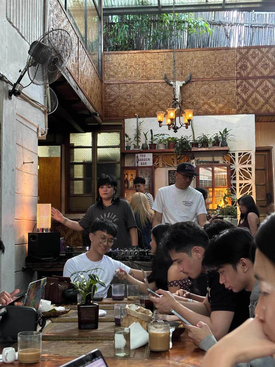 Garden area of Annex House