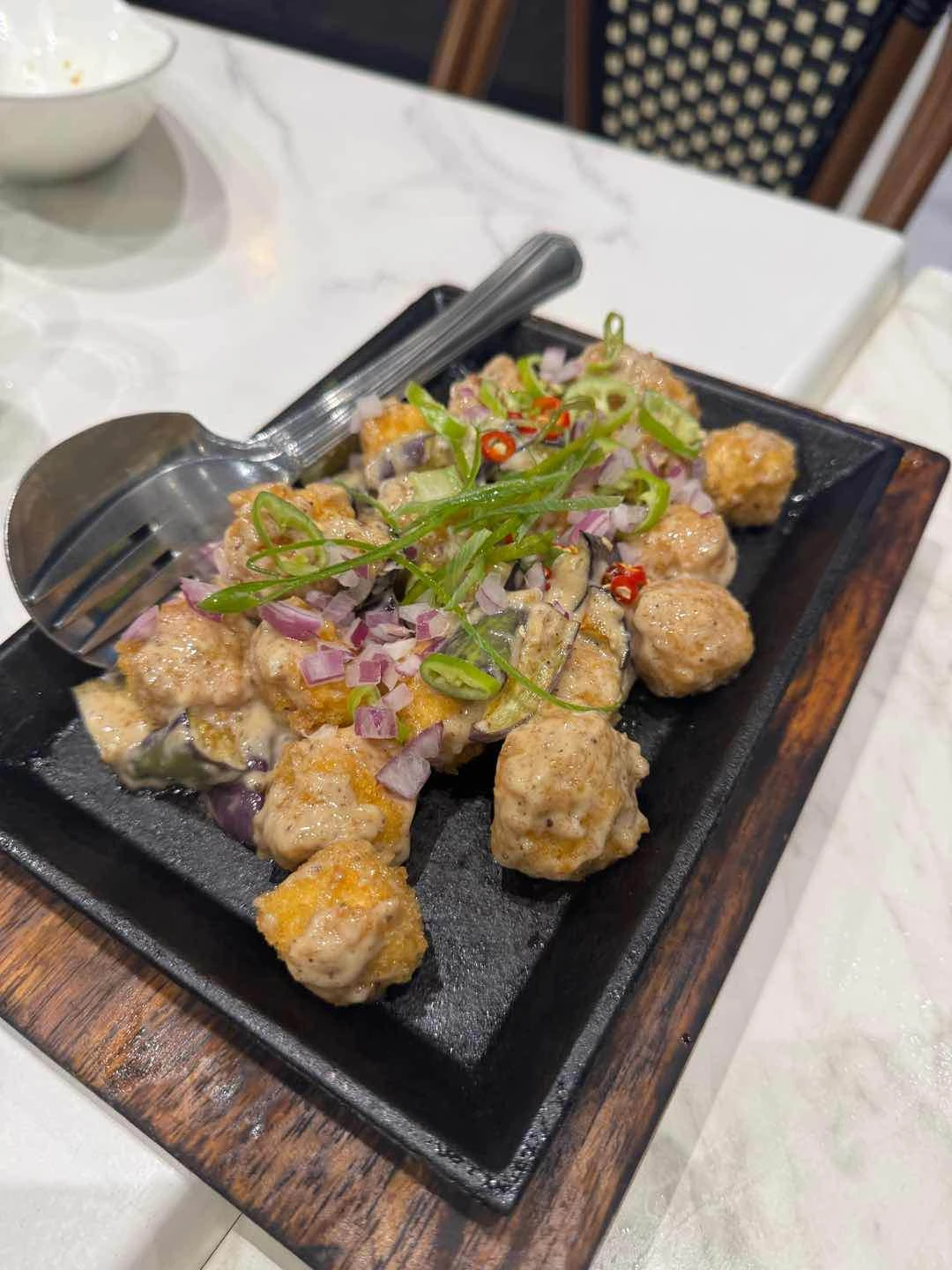 Sizzling Tofu