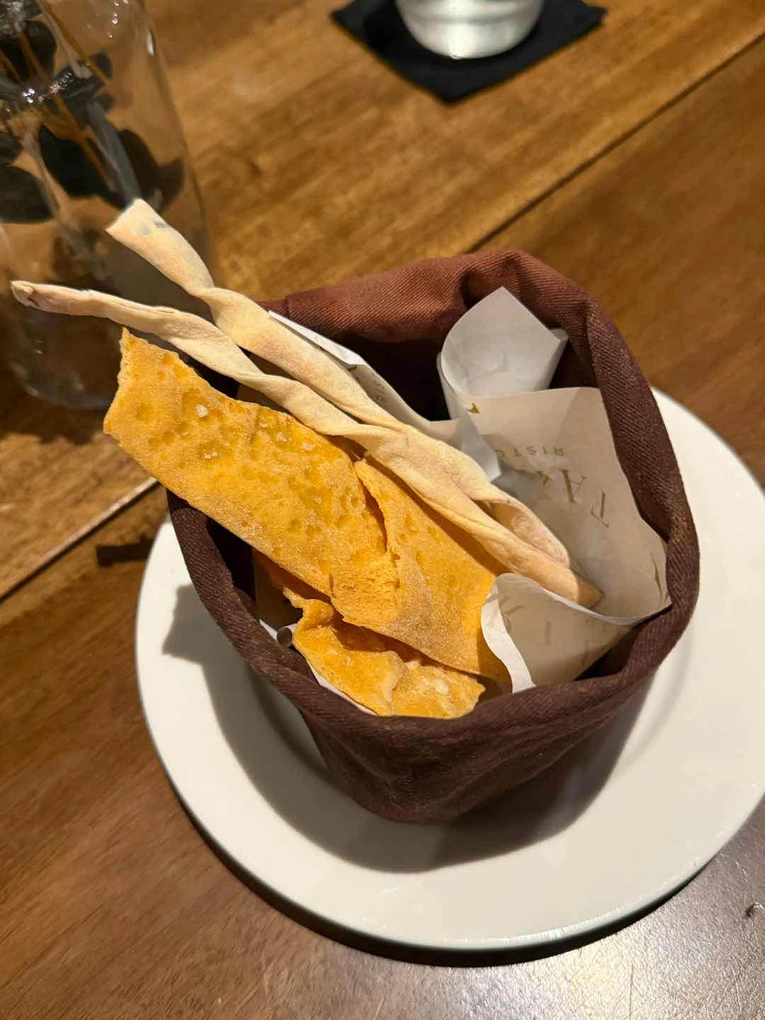 Complimentary appetizer