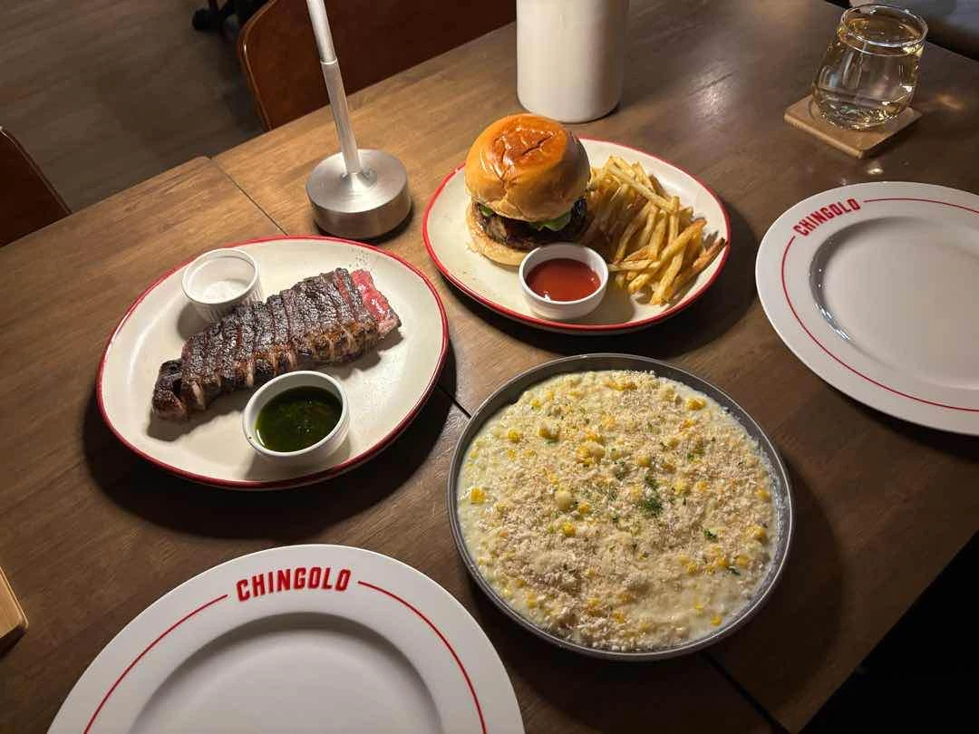 picanha steak - chingolo burger - cornsotto