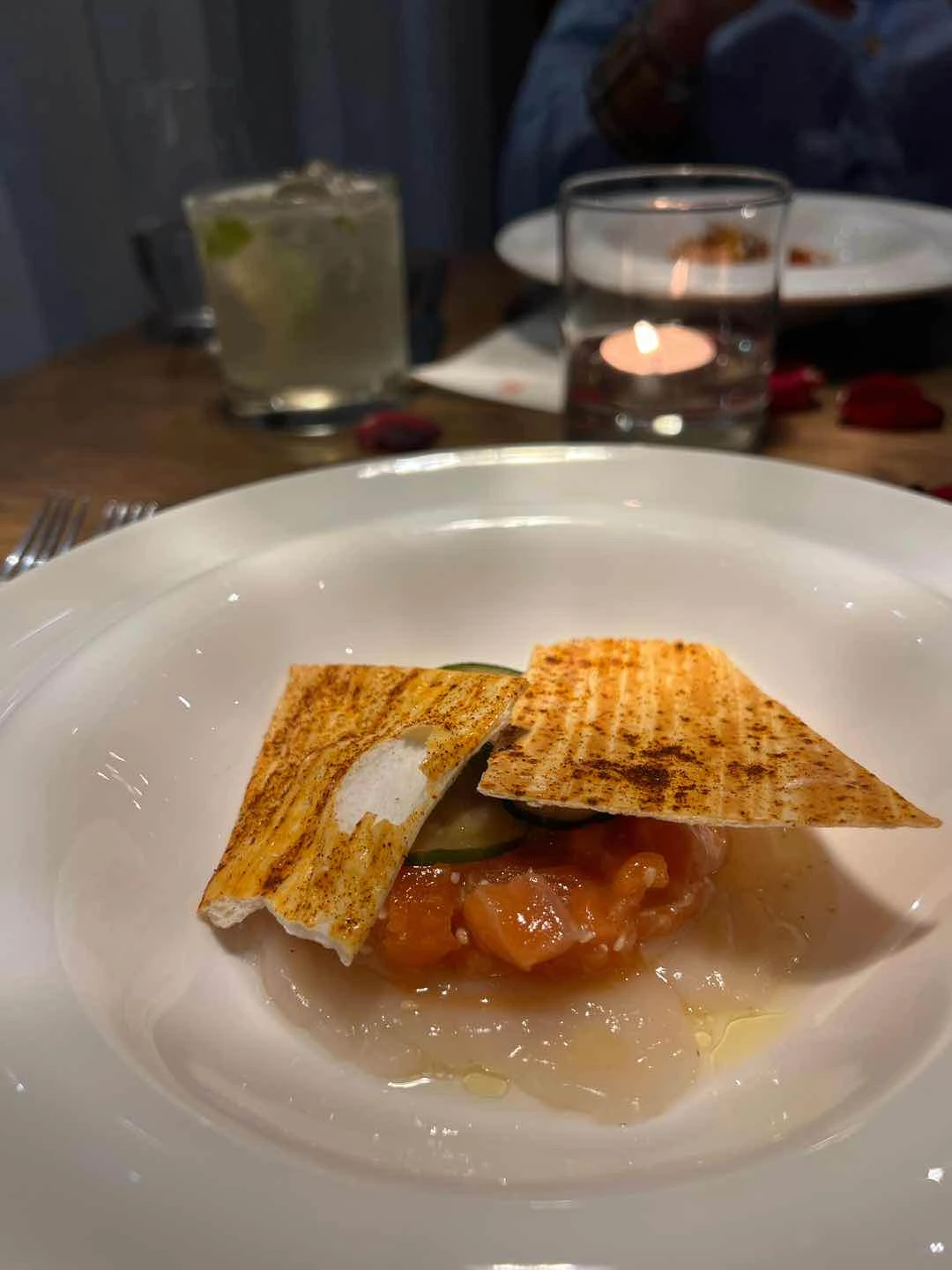 trout & scallop
