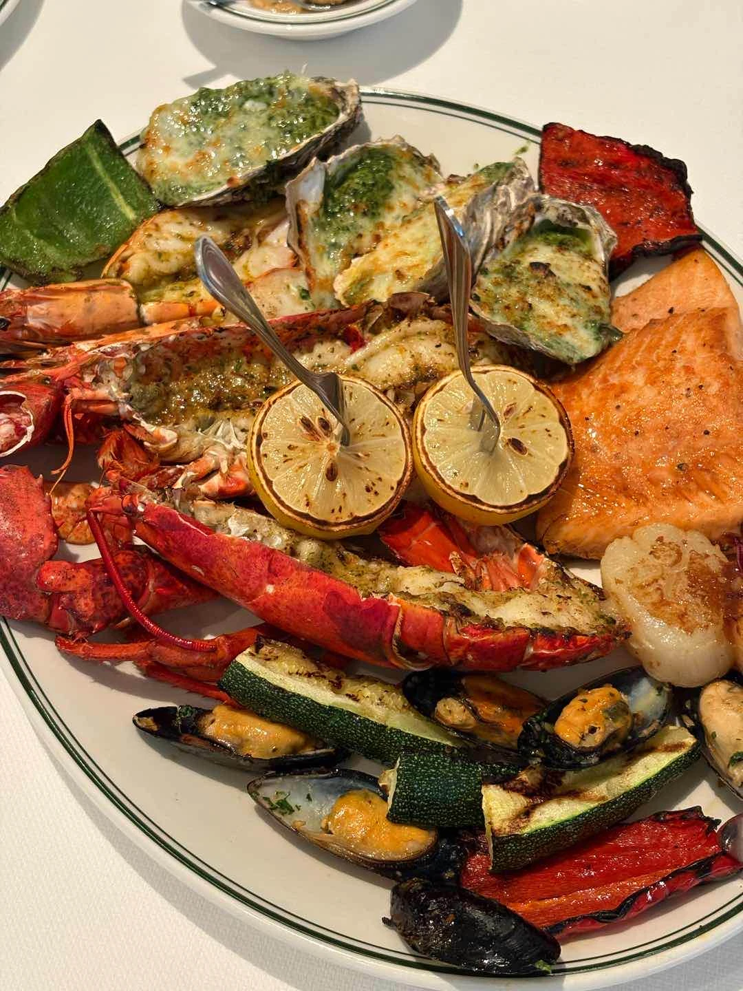 Grilled Seafood Platter
