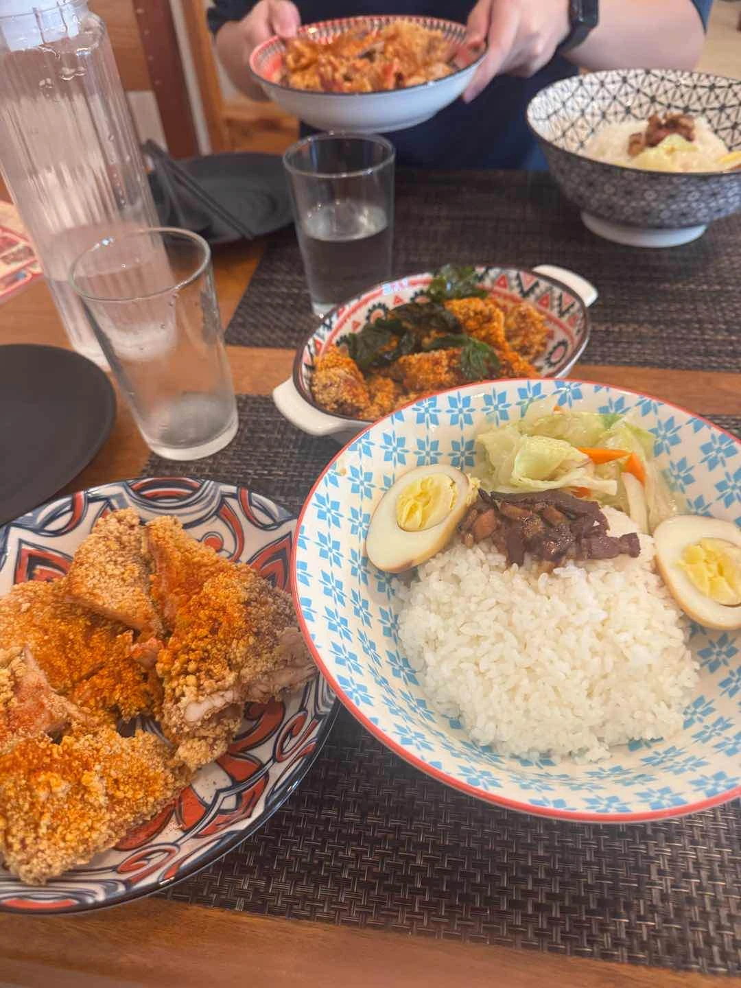 Chicken chop w rice