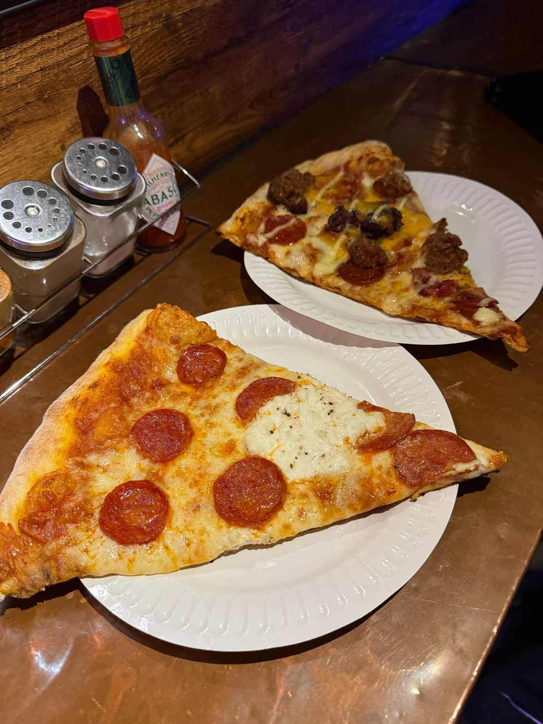 pizza slices