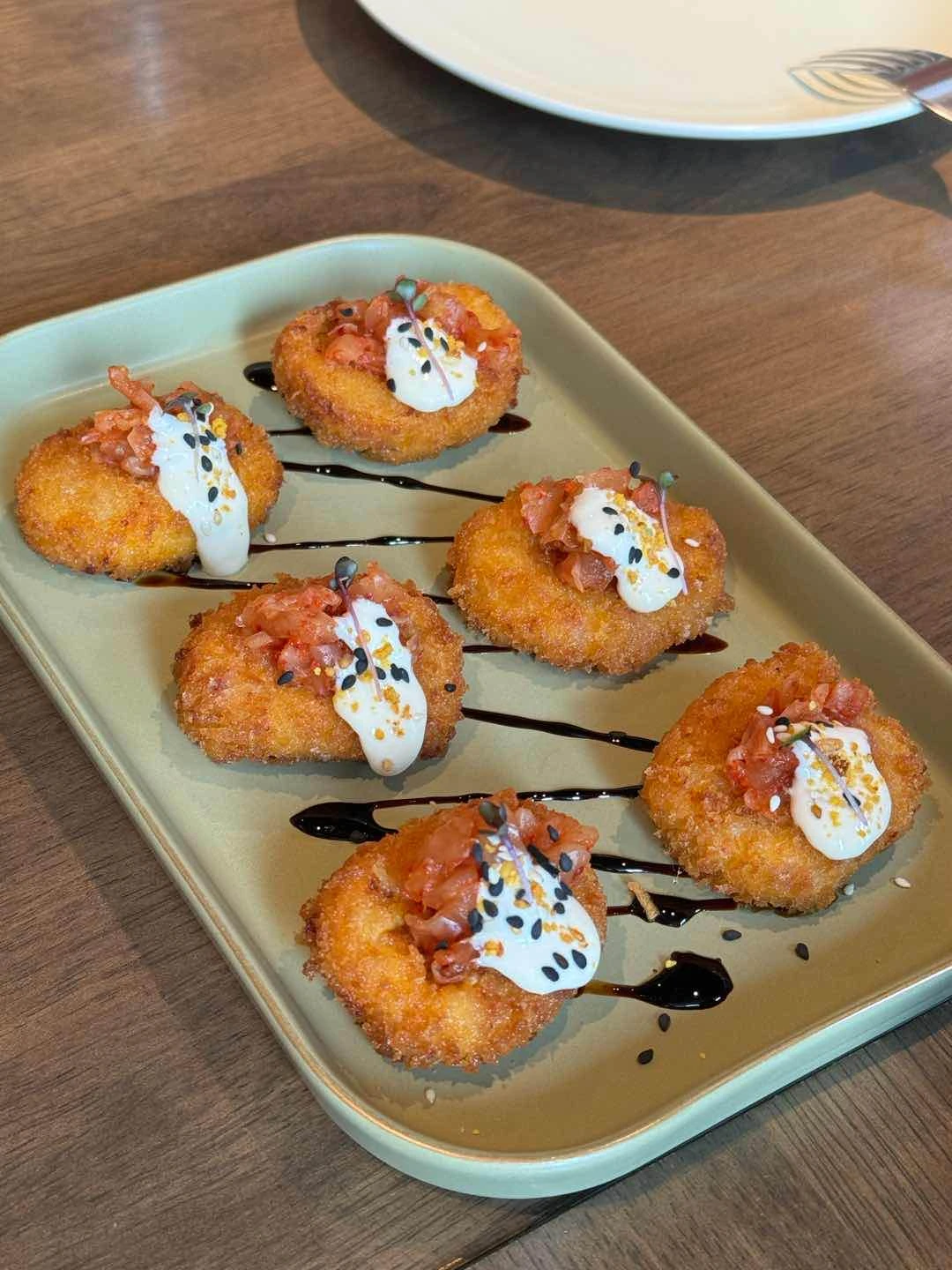 Spam & Kimchi Croquettes 