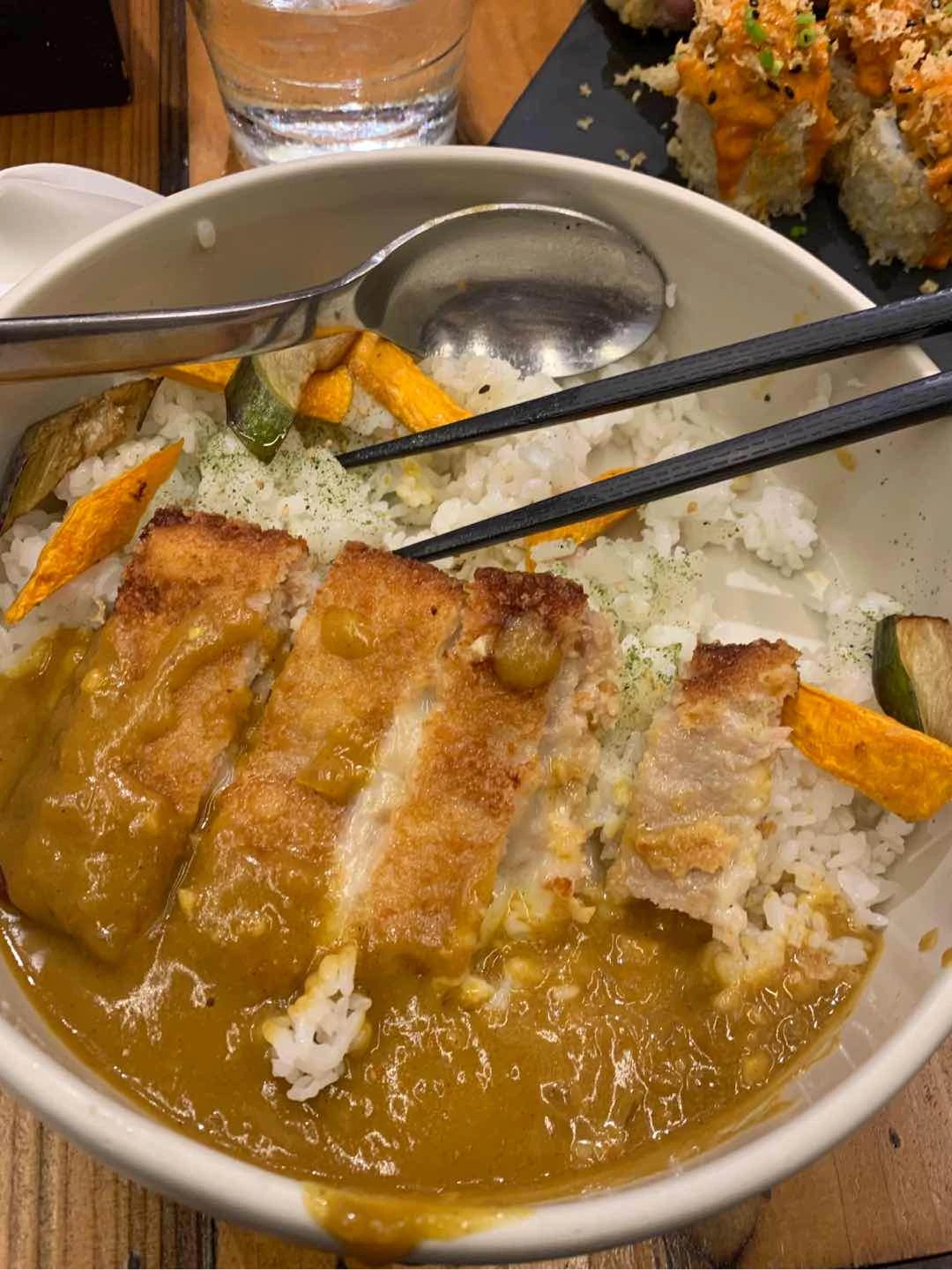 cheese katsu curry don 7.5