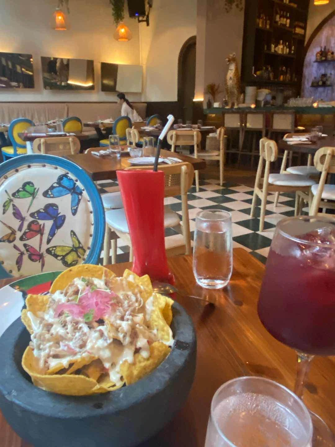 Sangria Mamajuana and Caipirinha con Lychee