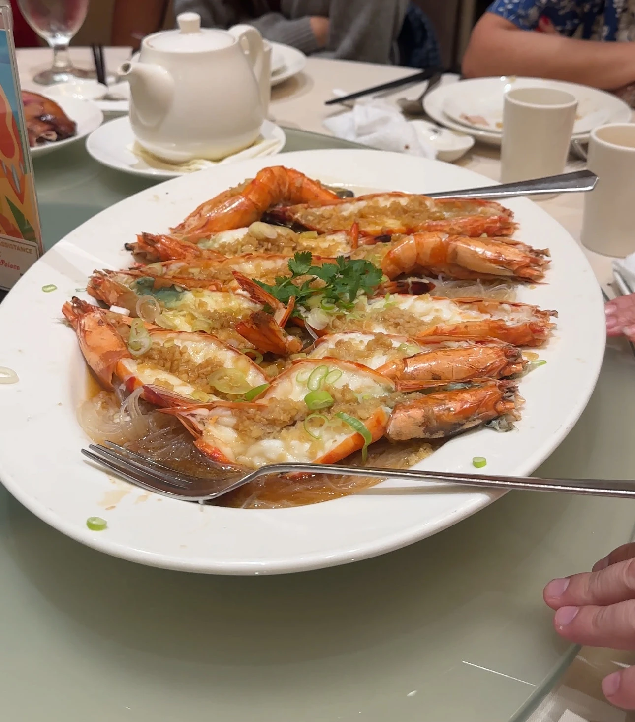 Steamed Prawns