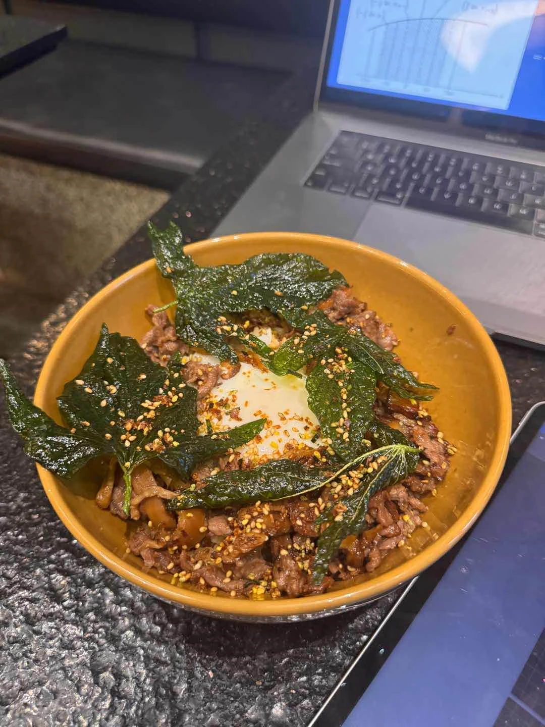 beef with mushroom something (i forgot) of Sushi Nori Rockwell