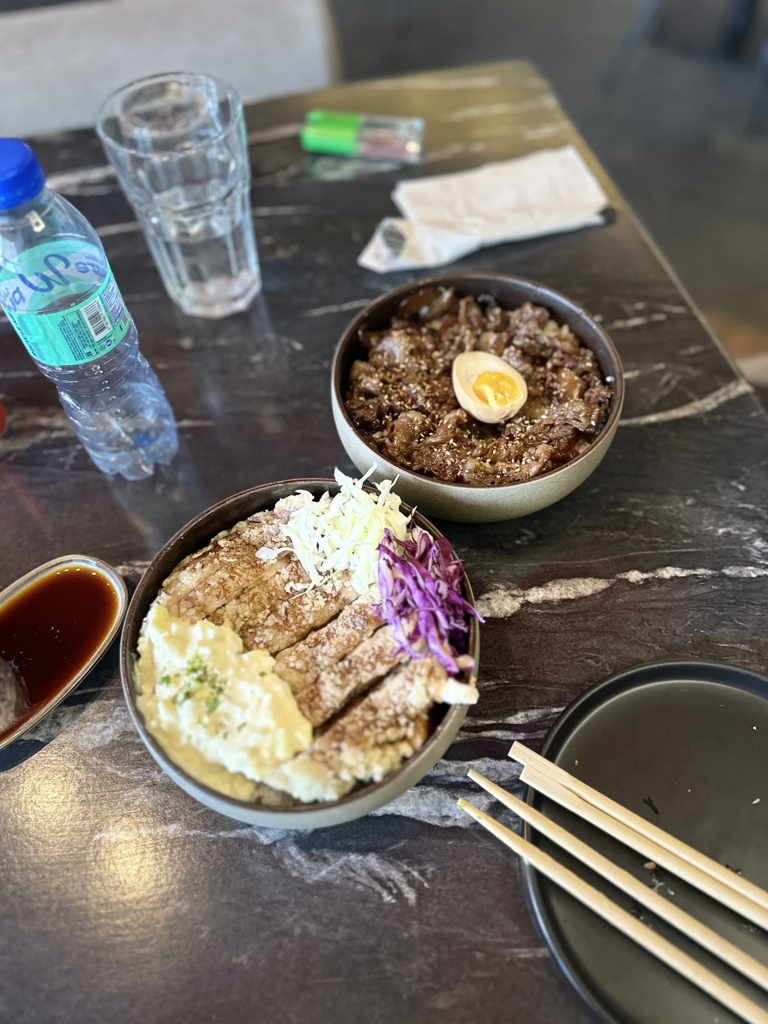 Chicken Nanban & Gyudon